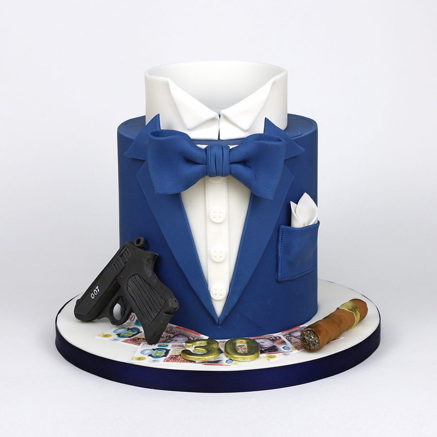 James Bond cake