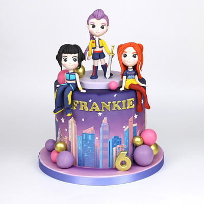 Kpop Demon Hunter cake