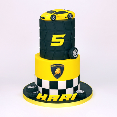Lamborghini cake