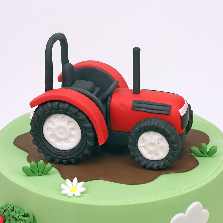 Tractor cake